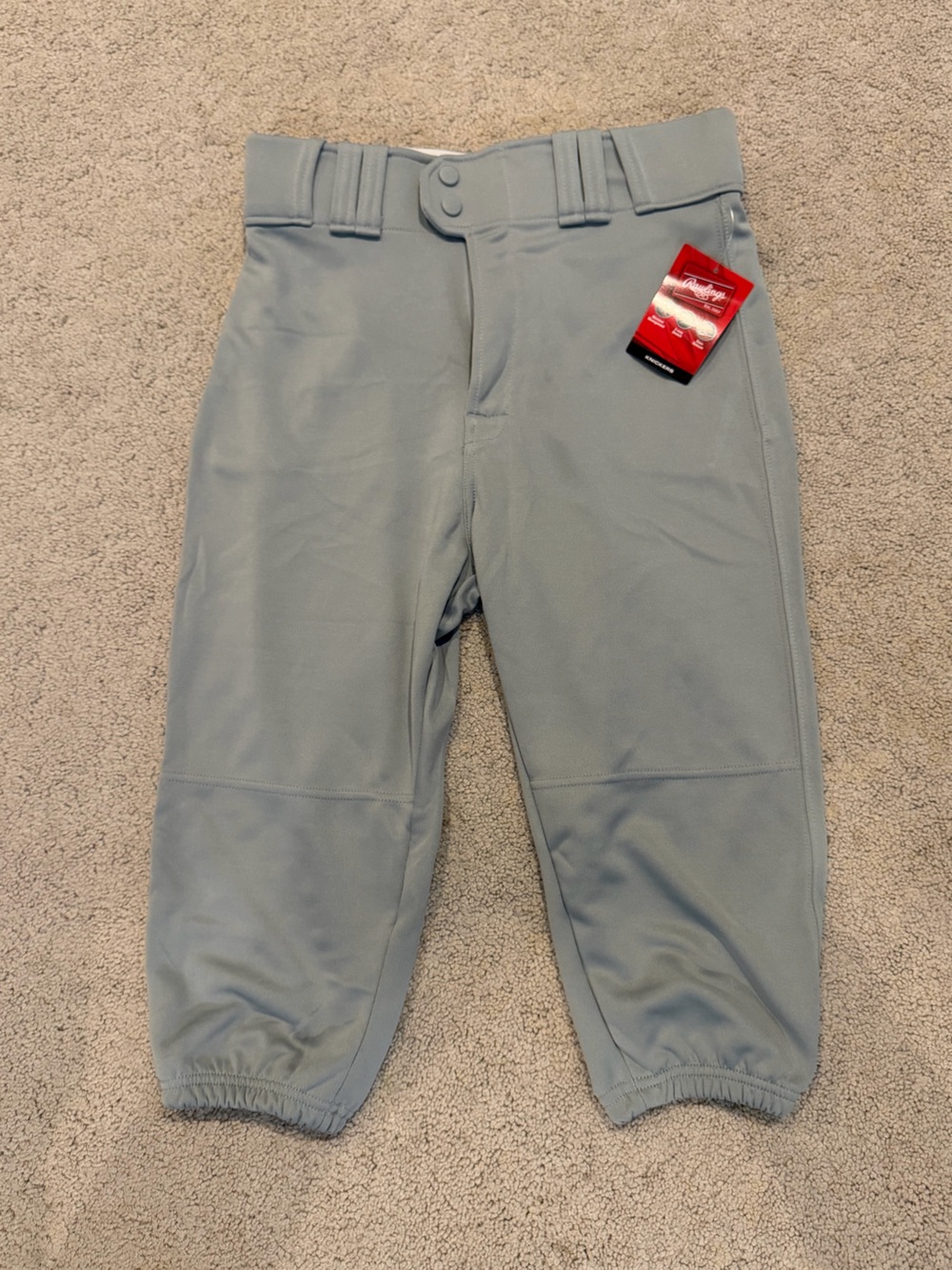 Rawlings Light Gray Men's Knickers Baseball Pants